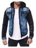 Cipo & Baxx Herren Regular Fit Jacke Denim in Blue