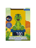 Lexibook Dinosaurier 3D-Nachtlicht-Wecker mit Soundeffekten