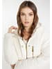 faina Damen Leichter Steppmantel in Creme