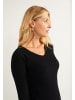 usha BLACK LABEL Damen Strick Pullover in Schwarz