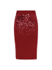faina Women Skirt in burgundy