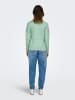 ONLY Feinstrick Pullover ONLRICA LIFE Longsleeve V-Ausschnitt in Mint