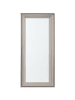 Beliani Wandspiegel CHATAIN in Silber - (W) 50 x (H) 130 x (L) 3 cm
