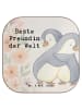 Mr. & Mrs. Panda Tassen Untersetzer Pinguin Beste Freundin der W... in Weiß