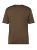 JP1880 Kurzarm T-Shirt in braungrau