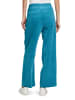 BETTY & CO Schlupfhose mit Bindegürtel in Ocean Depths