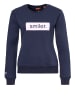 smiler. Sweatshirtpullover Cuddle. in BLAU