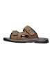 WALDLÄUFER Pantoletten Harald in Braun