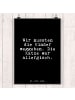 Mr. & Mrs. Panda Poster Wir mussten die Kinder... mit Spruch in Schwarz