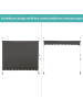 COSTWAY Klemmmarkise 250 cm in Grau