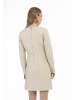 faina Damen Lederkleid in Wollweiss