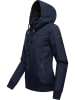 ragwear Winterjacke Nuggie Melange in Navy