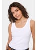 SAINT TROPEZ Jerseytop AsterSZ Slim fit in Bright White