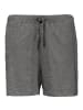 REDBEST Single-Jersey Shorty in grau meliert