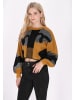 IZIA Damen Pullover in Kamel Schwarz