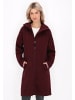 Schmuddelwedda Jacket in burgundy melange