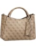 Guess Handtasche Brenton Small Girlfriend SAT Logo in Latte Logo