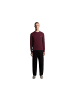 Lyle & Scott Bordeaux Baumwolle Sweatshirt
