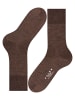 Falke Socken Airport in Dark brown