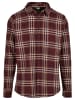 Urban Classics Urban Classics Flanell-Hemden in cherry/honey