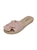 Espadrij l'orginale Pantoletten PLAGE BOUCLE VELOUR in rosa