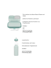 Mepal 2er Set Lunchset Campus Switch in Cool Pink / Cool Blue