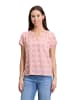 CARTOON Blusenshirt mit Rüschen in Cream/Apricot