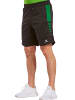 erima Six Wings Shorts in schwarz/smaragd