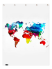 Juniqe Duschvorhang "World Map" in Bunt