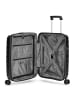 Roncato Skyline 2.0 4 Rollen Kabinentrolley 55 cm mit Dehnfalte in nero