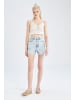 DeFacto Jeansshorts MOM FIT in Hellblau