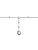 ONE ELEMENT  Zirkonia Anker Halsketten aus 925 Silber   45 cm  Ø in silber