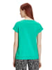 Betty Barclay Basic Shirt mit Schleifenknoten in Simply Green