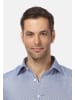 Vincenzo Boretti Hemd gerader Schnitt in hellblau