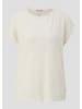 QS T-Shirt in 0200_ecru