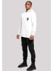 F4NT4STIC Hoodie Looney Tunes Tweety Pie Striped Faux Pocket in weiß