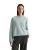Marc O'Polo Strickpullover oversized in silvery blue