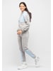 Tom Barron Trainingsanzug Casual Oversize Tracksuit Half Zipper In Front in GRAU