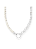 Thomas Sabo Kette Mit Perlen in silber, weiß
