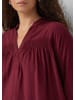 QS Bluse in 3900_bordeaux