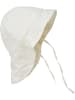 En Fant Kinder Hut "Sun hat w. string" in Weiß