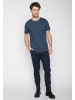 GreenBomb T-Shirt Basic in Deep Blue Stripes