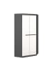 Feldmann-Wohnen Eckschrank Trend graphit / Andersen Kiefer 93 / 93 / 194cm