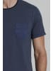 Tom Tailor Shorty in blau-dunkel-melange