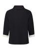 Betty Barclay Sweatshirt mit hohem Kragen in Patch Black/Cream