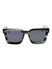 Replay Unisex Sonnenbrille Quadratisch Grün