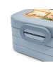 Mr. & Mrs. Panda Bento Box Panda beflügelt Pommes Design ohne Sp... in Blau Pastell