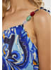 IZIA Damen Kleid in Blau Mehrfarbig
