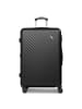 Check.In Paradise 2.0 4 Rollen Trolley L 78 cm mit Dehnfalte in black