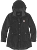 CARHARTT  Parka "Weathered Duck 105512" in Schwarz